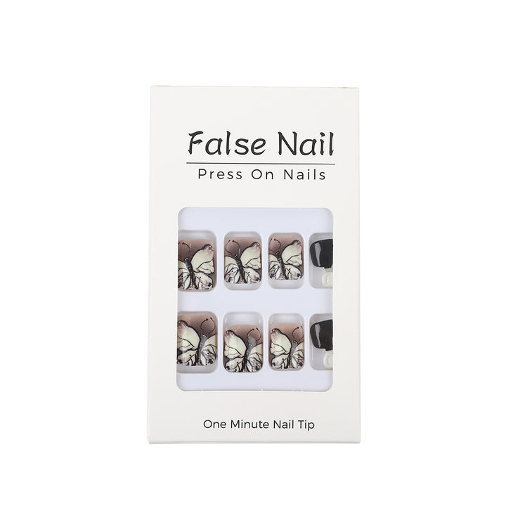 Artificial nails with butterfly design Kalsten