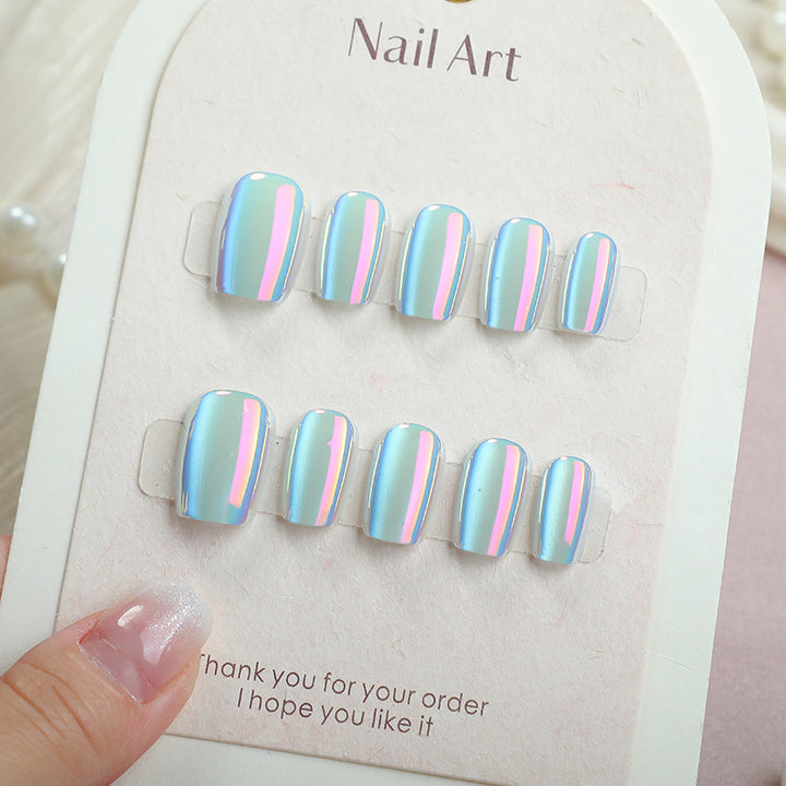 Glossy Multi-Dimensional Press-On Nail Set