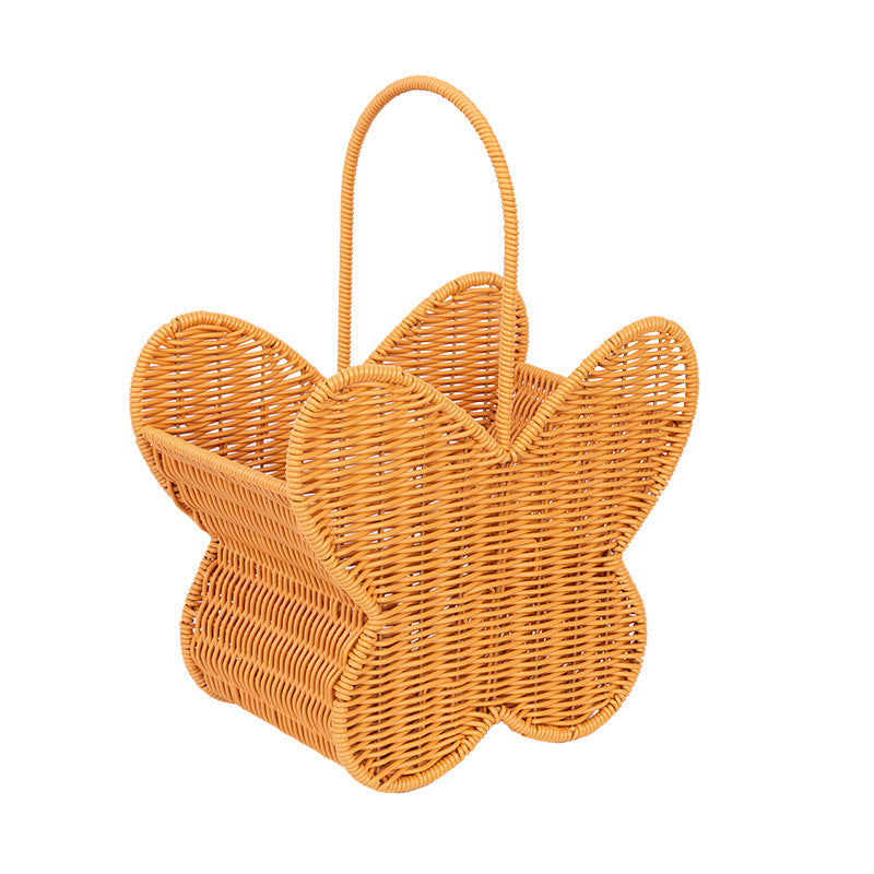 Butterfly-Shaped Woven Storage Basket Kalsten