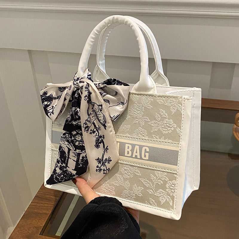 Elegant Structured Satchel Bag