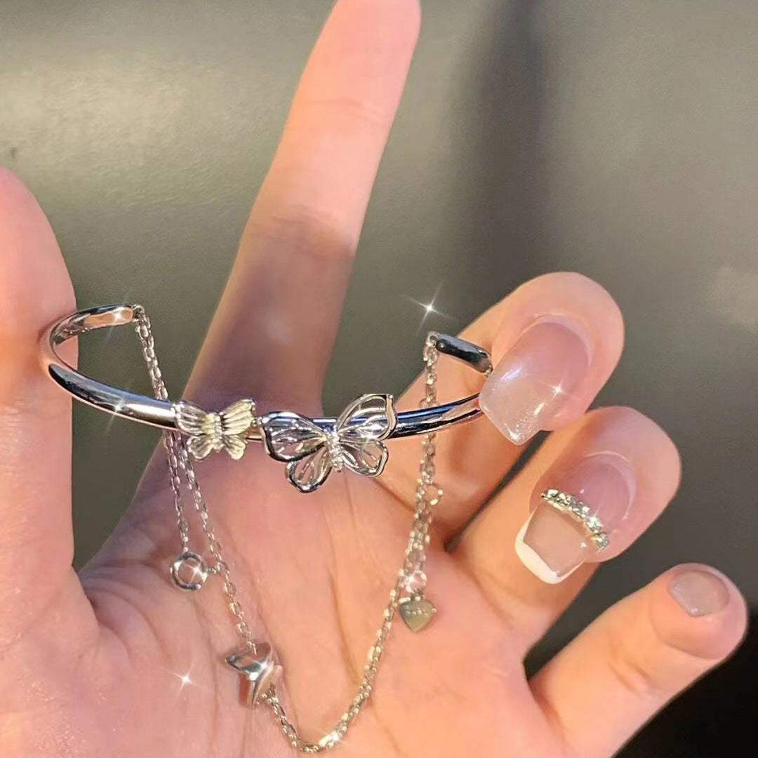 Butterfly Charm Adjustable Bracelet Kalsten