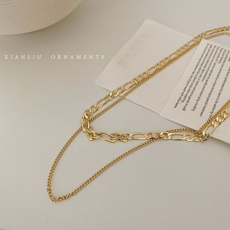 Layered Chain Necklace Kalsten