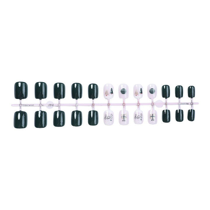 Festive Holiday Press-On Nail Art Collection Kalsten