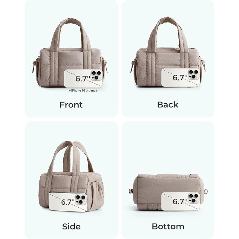 Stylish Quilted Weekend Tote Kalsten