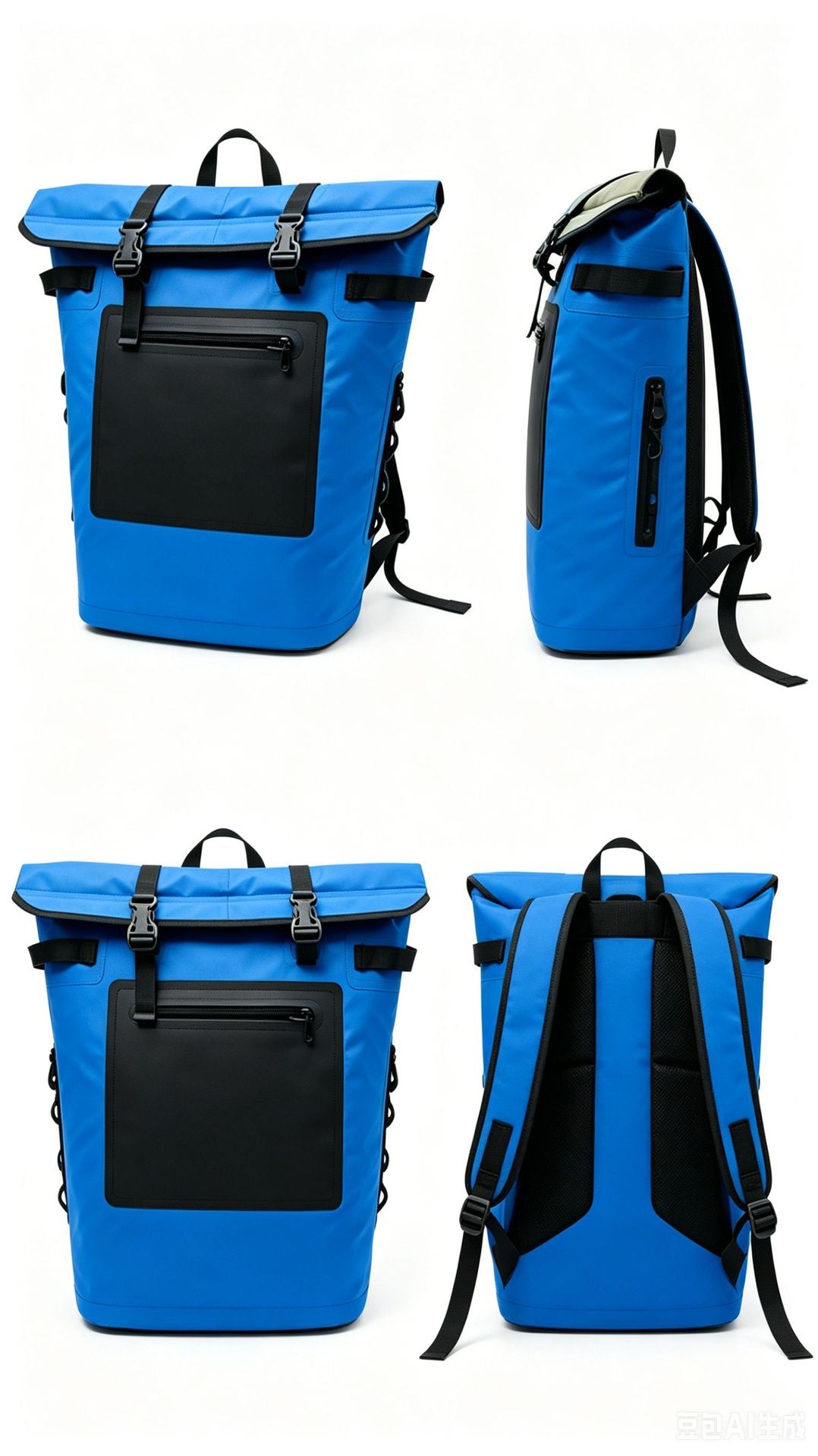 Waterproof Roll-Top Backpack Kalsten