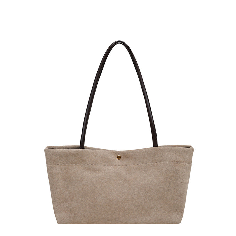 Suede Shoulder Tote Bag Kalsten