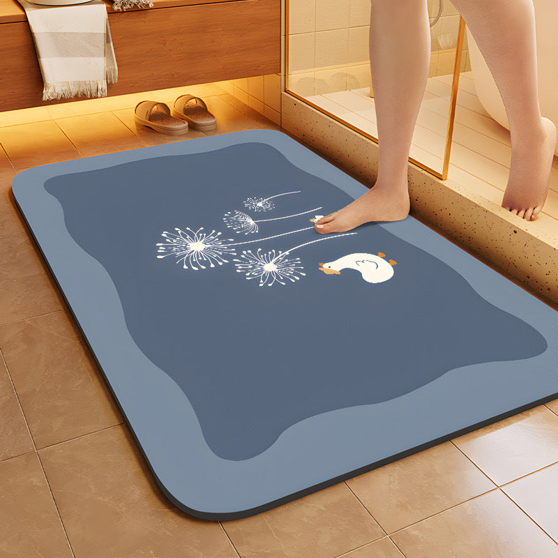 Non-Slip Cartoon-Themed Bath Mat Kalsten