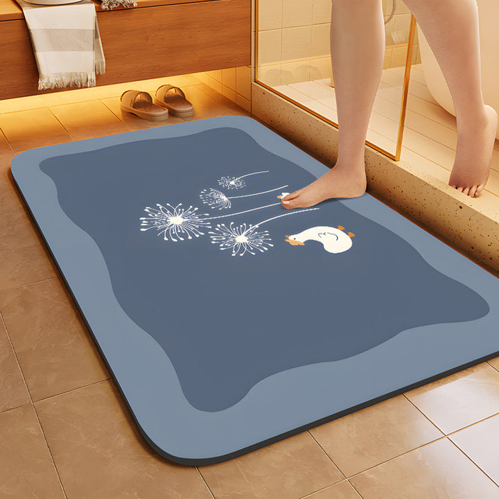 Non-Slip Cartoon-Themed Bath Mat Kalsten