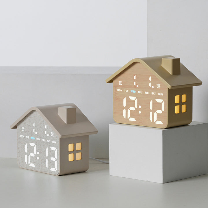 Digital Creative Clock in House Design Kalsten