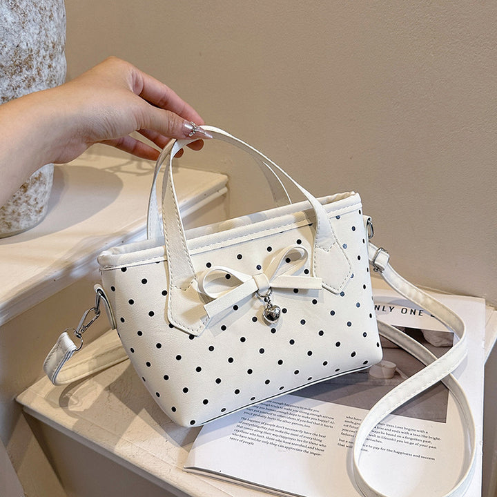 Polka Dot Mini Handheld Purse
