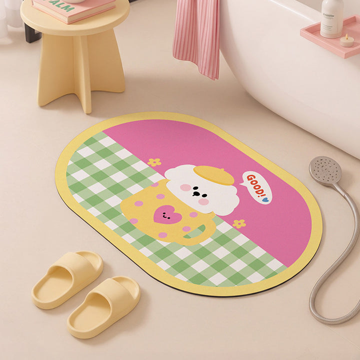 Cute Character Bath Mat