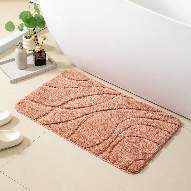 Luxurious Textured Bath Mat Kalsten