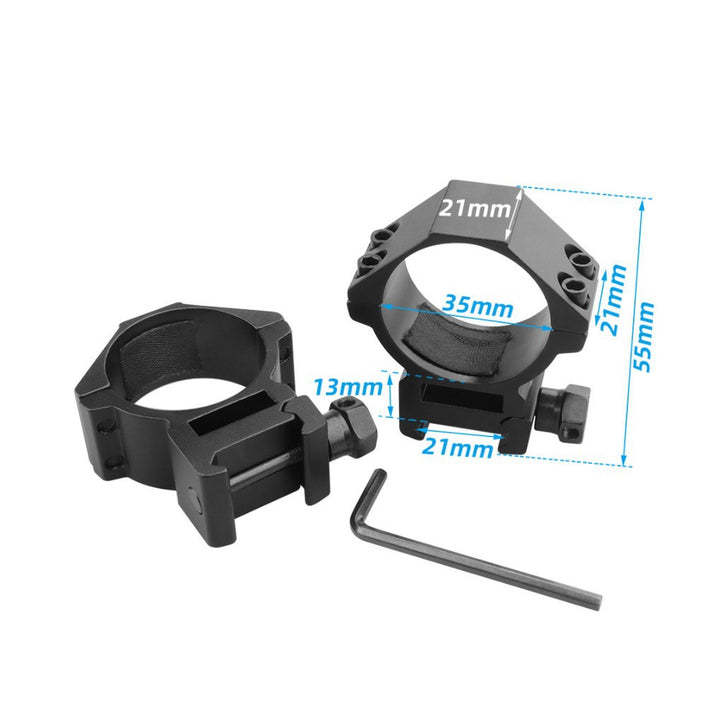 Universal Tactical Scope Mounting Ring Set Kalsten