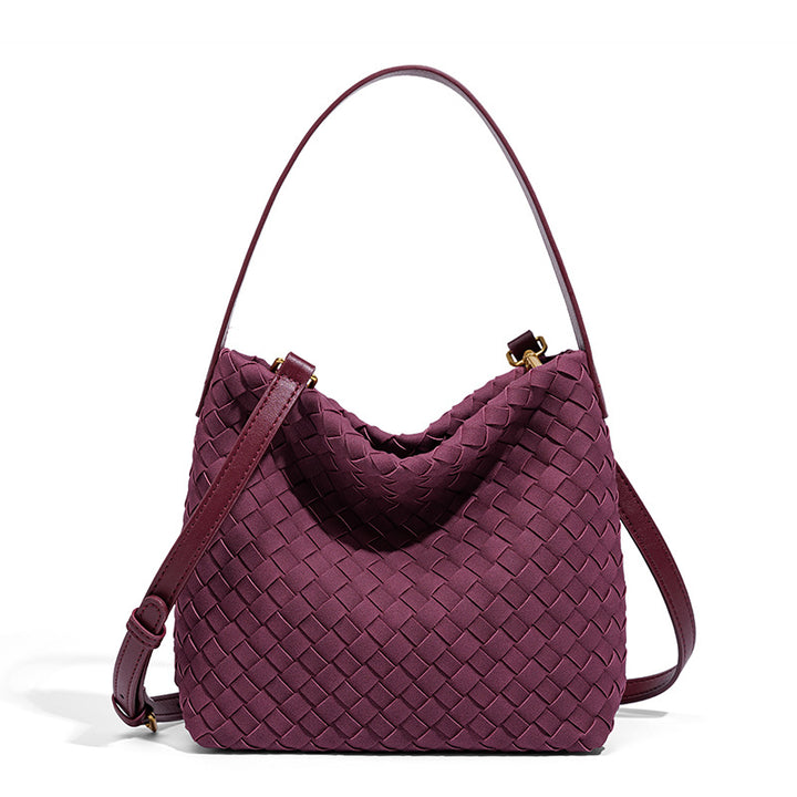 Textured Vegan Leather Crossbody Bag Kalsten