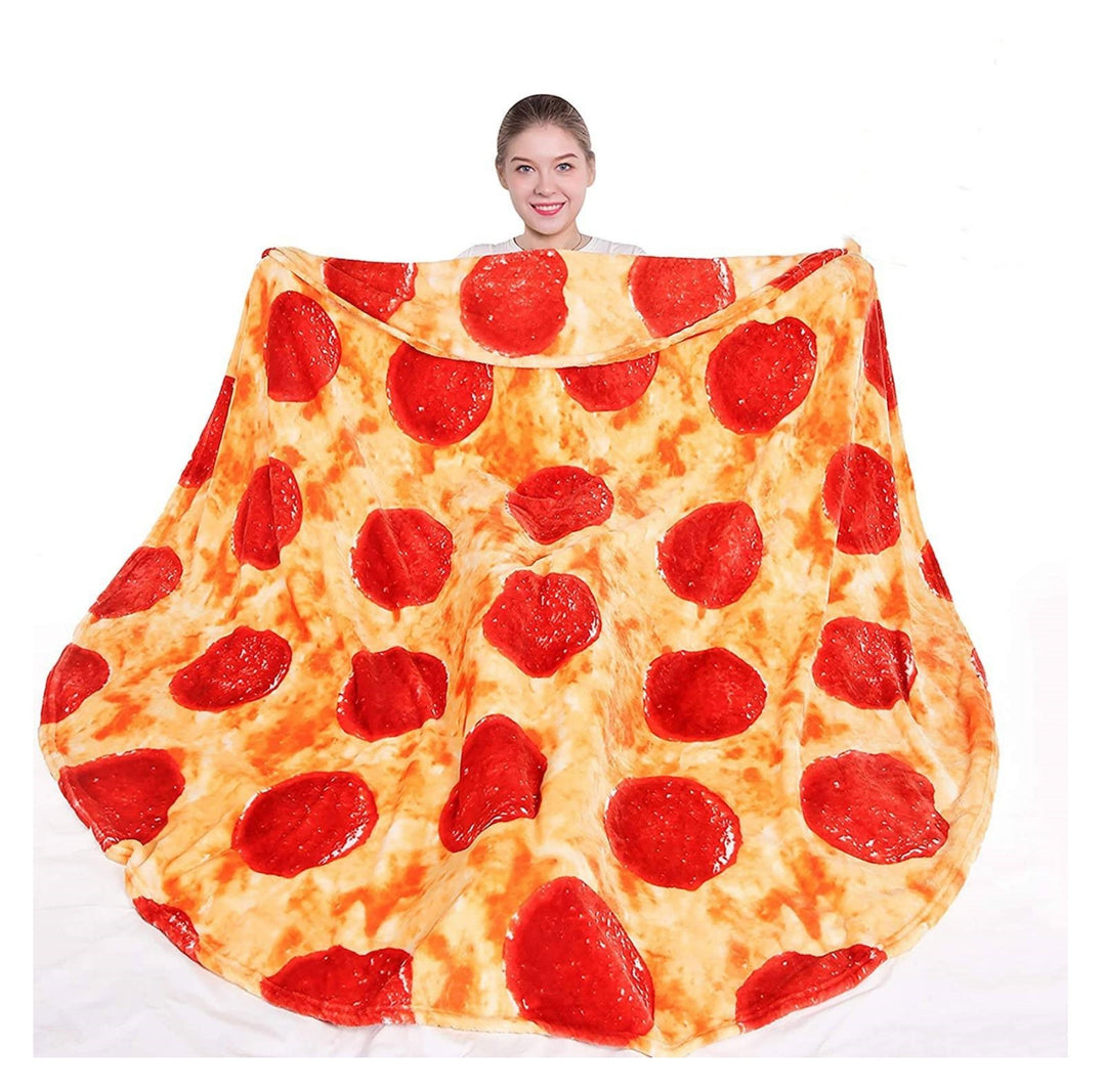 Unisex Fun Blanket in Tortilla Design Kalsten