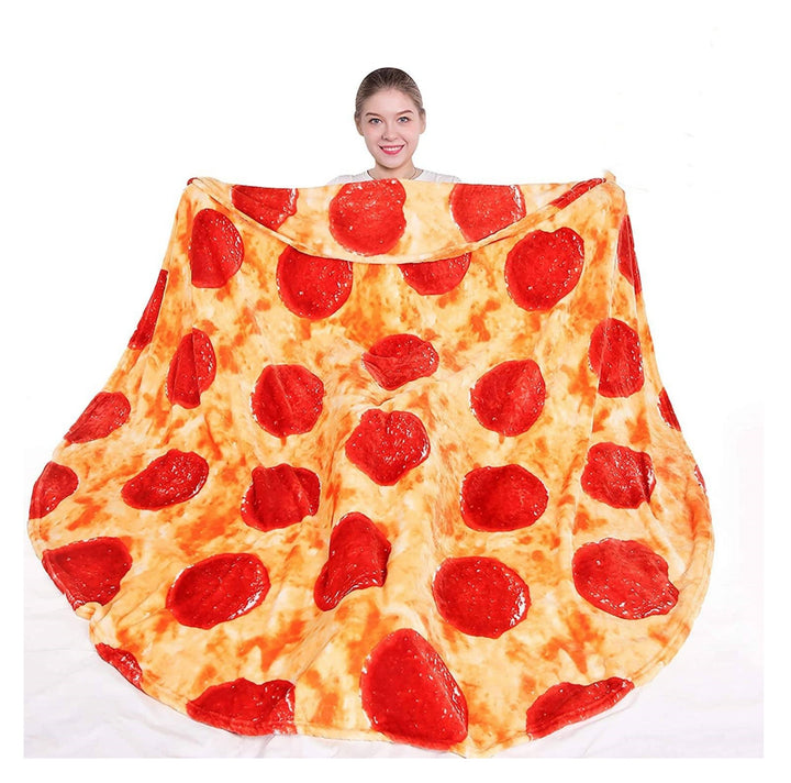 Unisex Fun Blanket in Tortilla Design Kalsten
