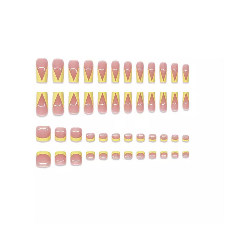 Geometric Nail Art Design Kalsten