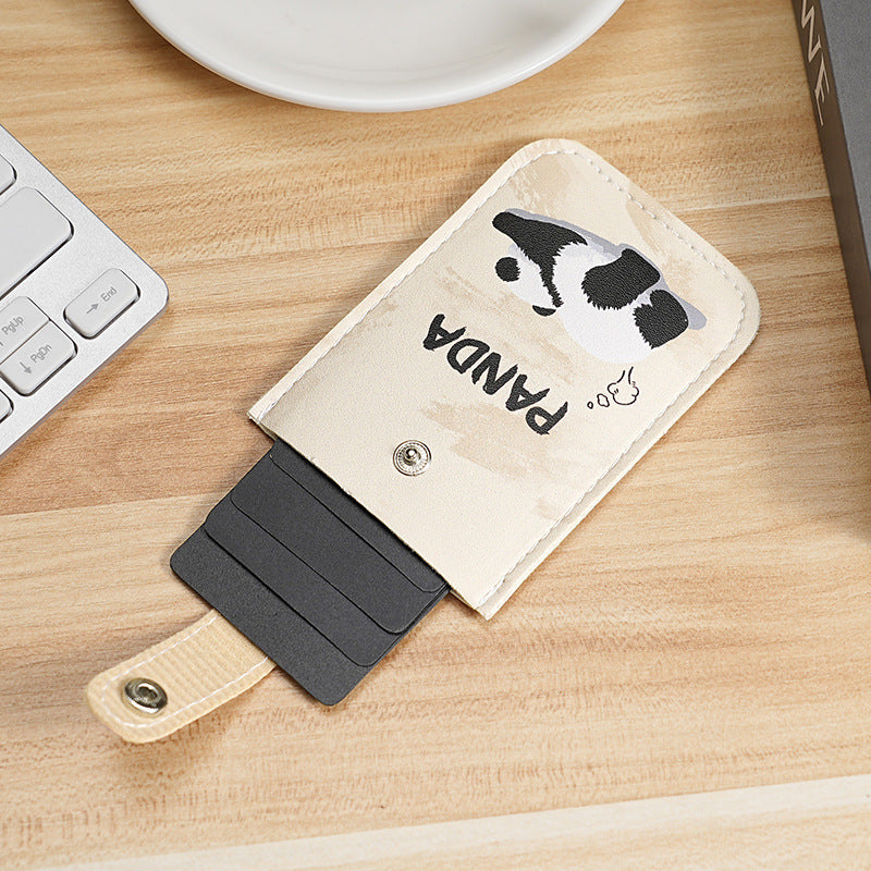 Cute Cartoon Dog-Themed Card Holder