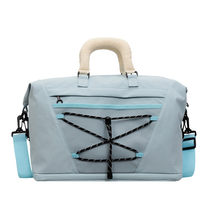 Sporty Shoulder Bag with Practical Organizer Kalsten