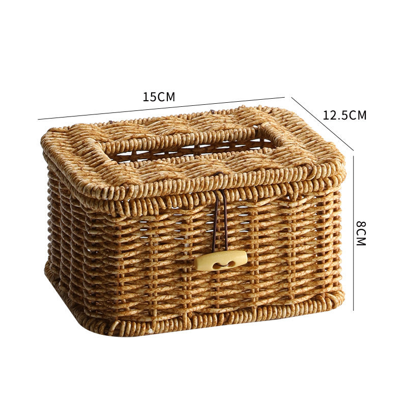 Handcrafted Wicker Storage Box Kalsten