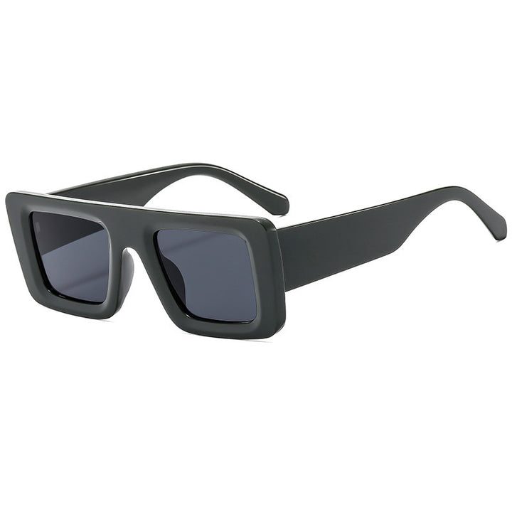 Women's Fashion Square Sunglasses with Extra Wide Frame Kalsten