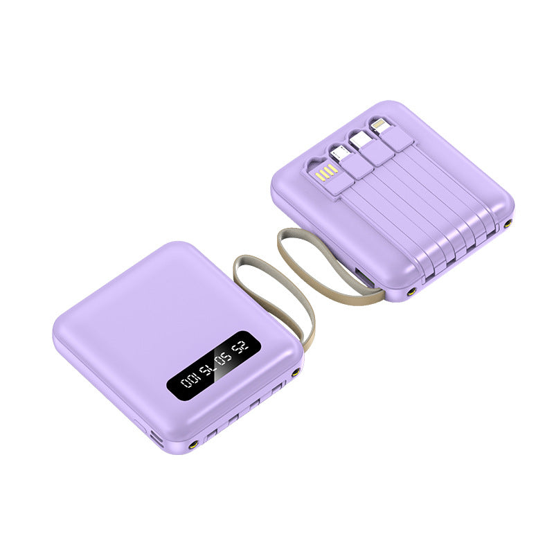 Compact power bank with integrated cable management Kalsten
