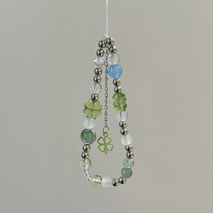 Decorative Beaded Mobile Phone Charm Kalsten
