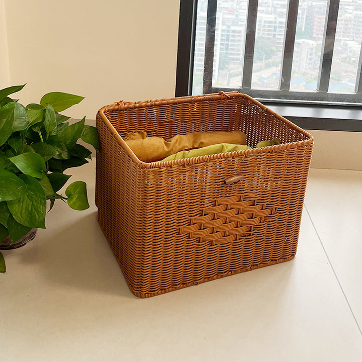 Woven Storage Chest Kalsten