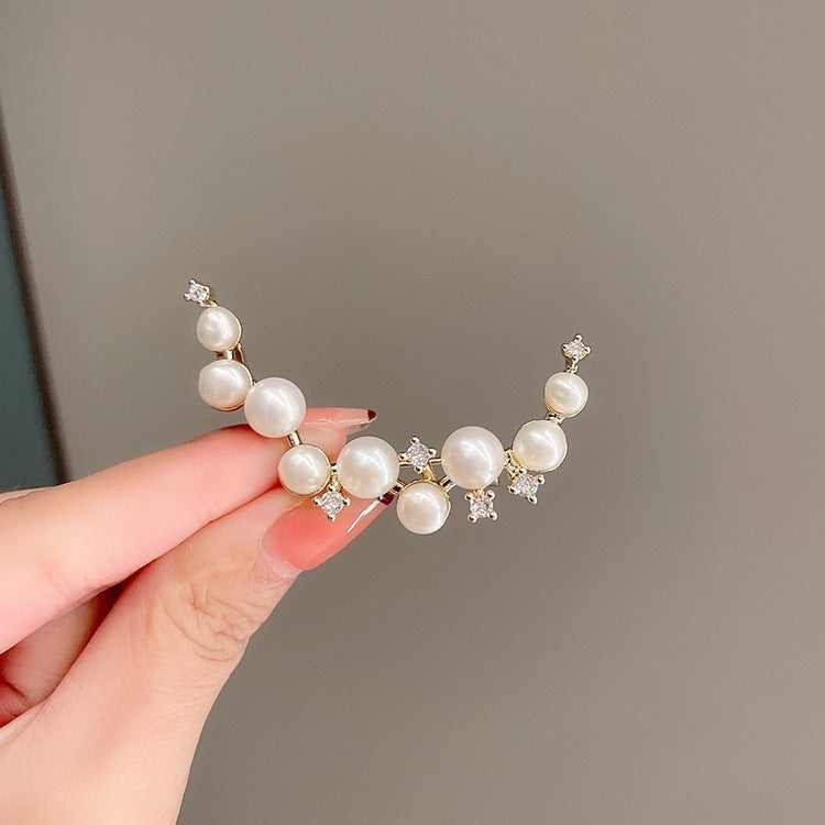 Elegant pearl earrings Kalsten