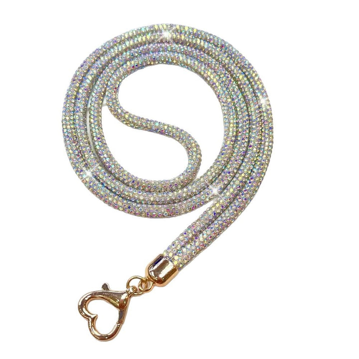 Sparkling Rhinestone Key Lanyard Kalsten