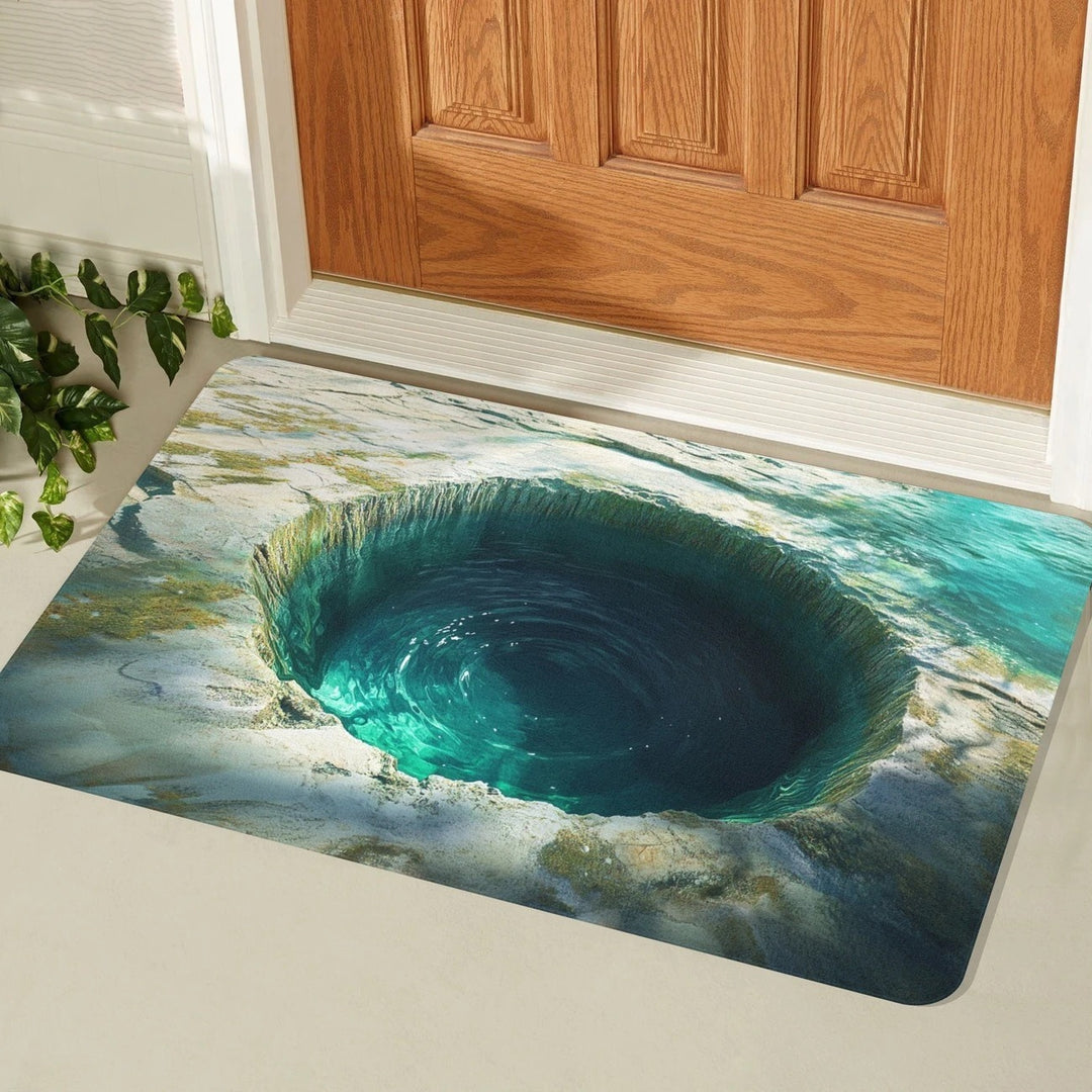 3D Optical Illusion Floor Mat