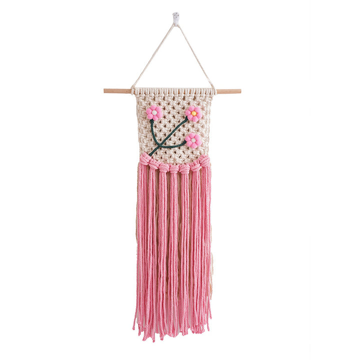 Macramé Floral Wall Hanging Decor Kalsten