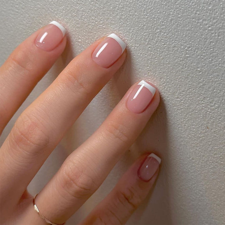 Artificial nail set with elegant crystal applications Kalsten