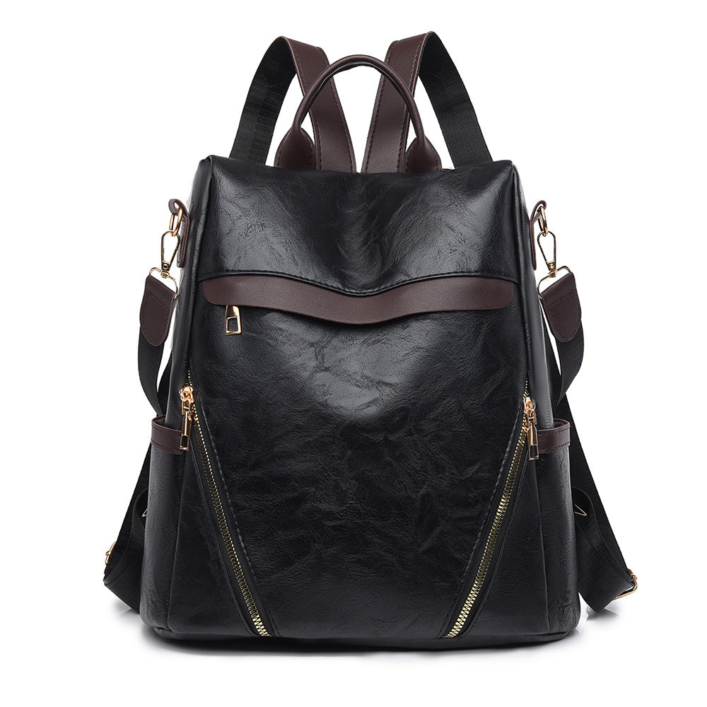 Multi-Functional Leather Backpack Kalsten
