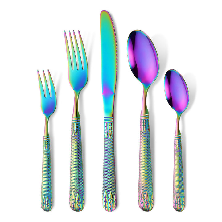 Elegant teaspoon with artistic handle design Kalsten