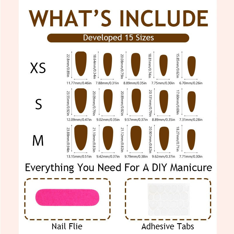 Glamorous Artificial Nail Collection Kalsten