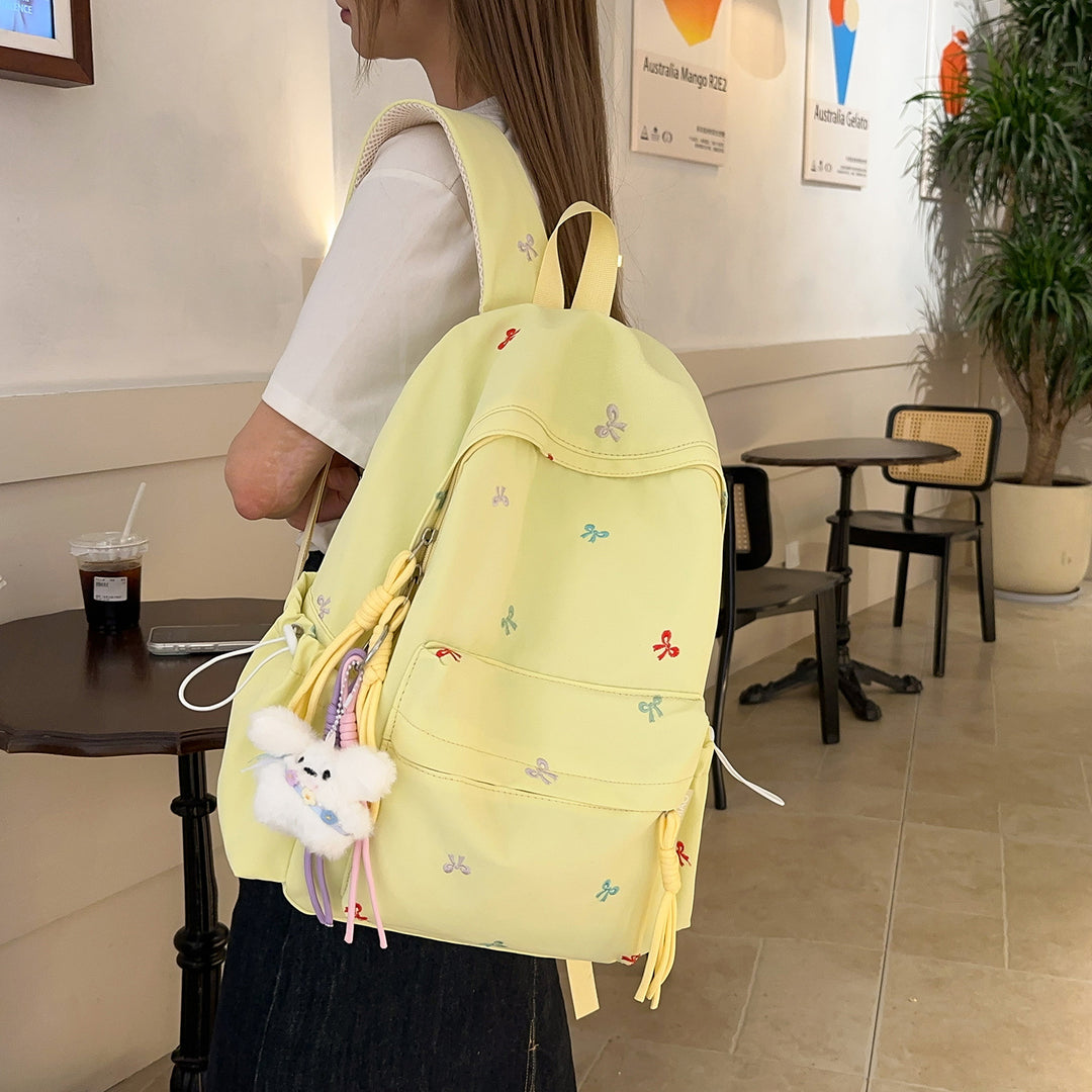 Cute Embroidered Patterned Backpack Kalsten