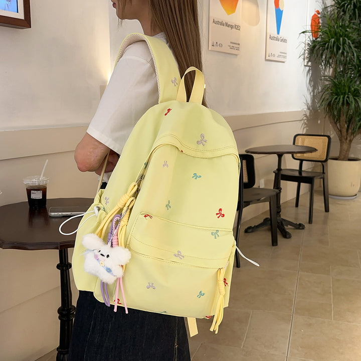 Cute Embroidered Patterned Backpack Kalsten