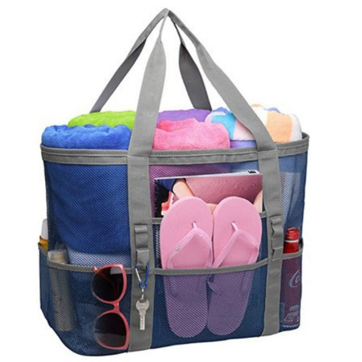 Spacious mesh beach bag Kalsten