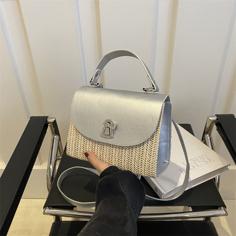 Elegant Handcrafted Straw Tote