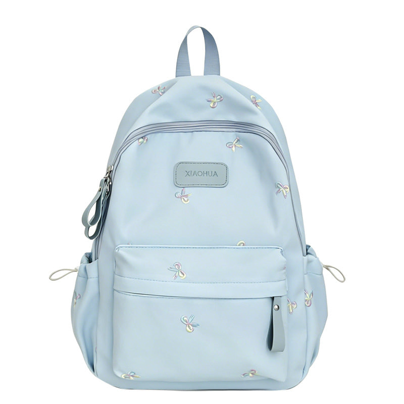 Embroidered Floral Detail Casual Backpack Kalsten