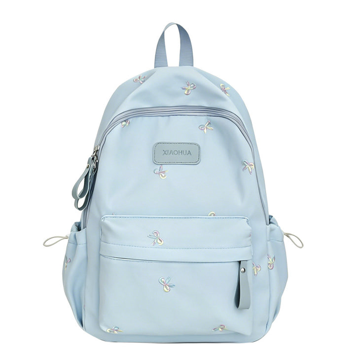 Embroidered Floral Detail Casual Backpack Kalsten