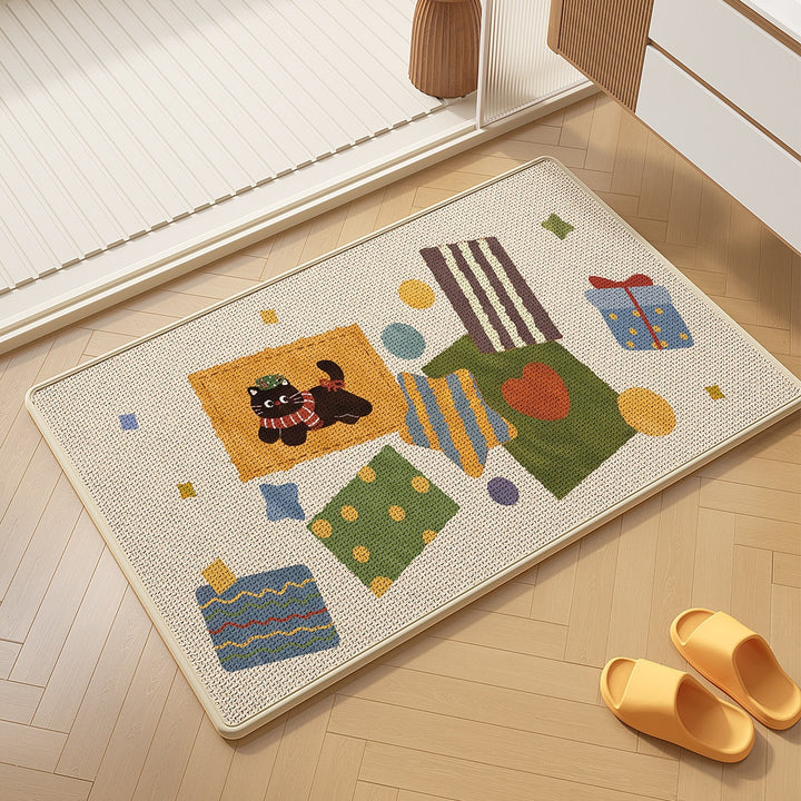 Playful Themed Welcome Mat