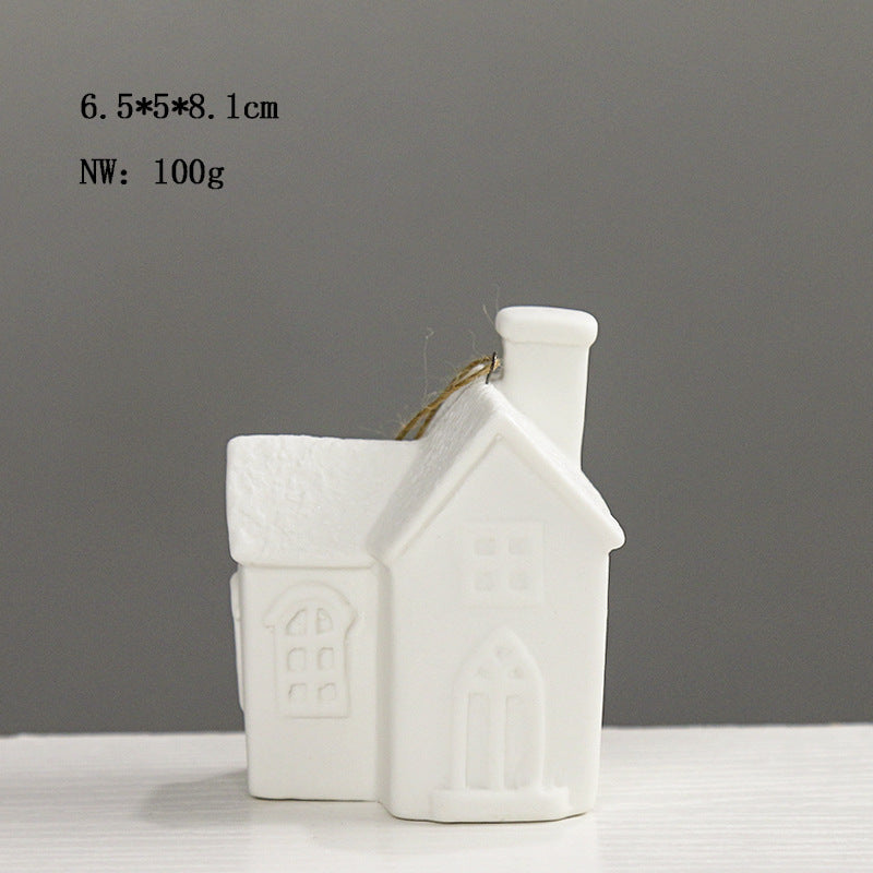 Decorative House-Shaped Ceramic Kalsten