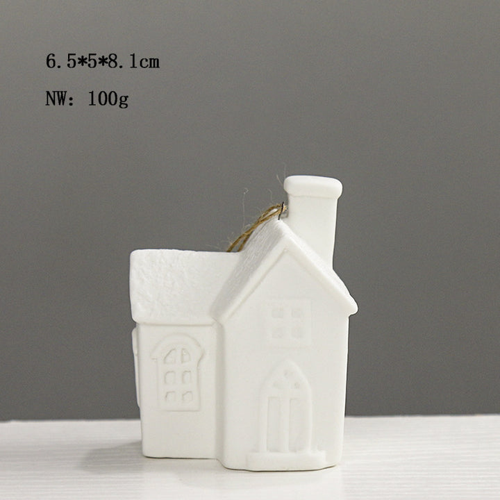Decorative House-Shaped Ceramic Kalsten