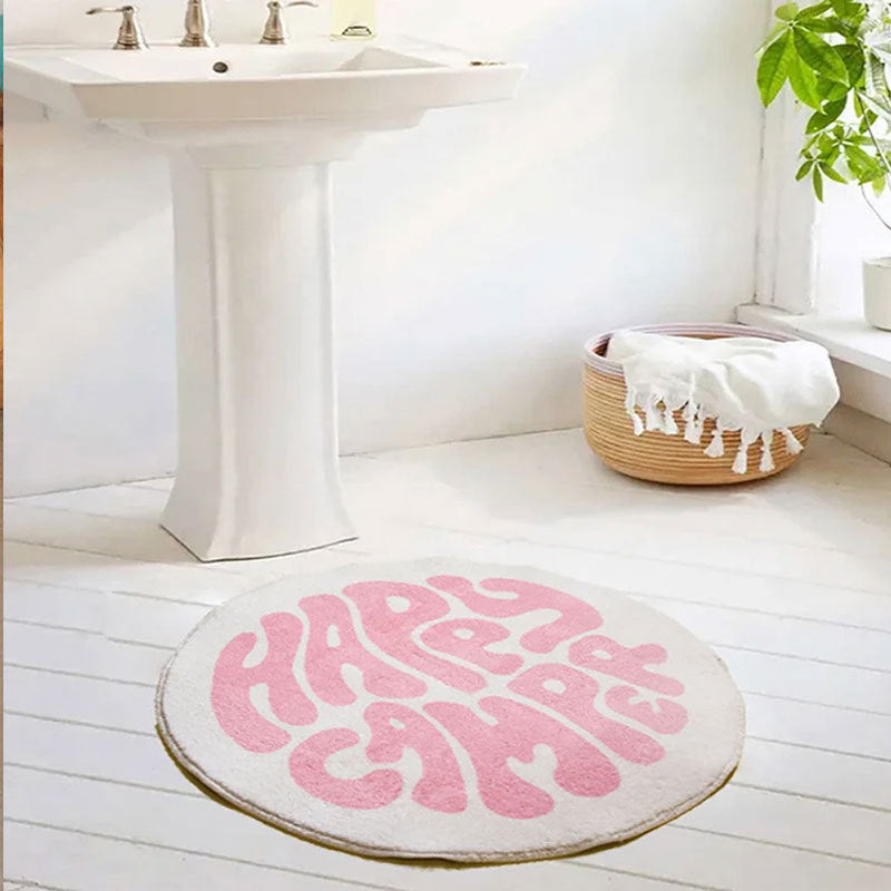 Heart-Shaped Bath Mat for Bathroom Floor Decor