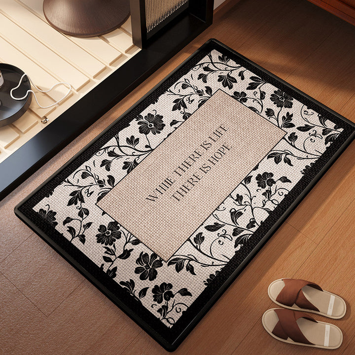 Absorbent Bathroom Floor Mat Kalsten