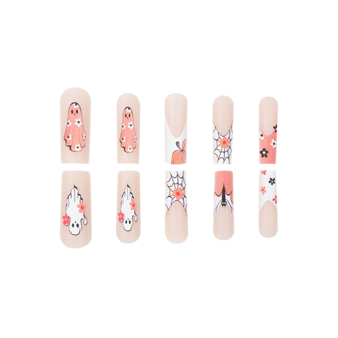 Halloween-Themed Press-On Nails Kalsten