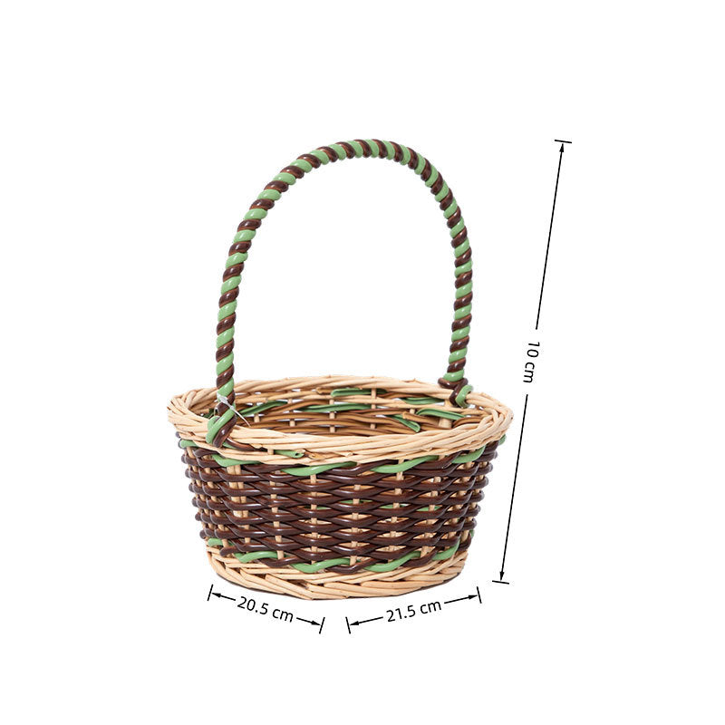 Decorative Woven Flower Basket Kalsten