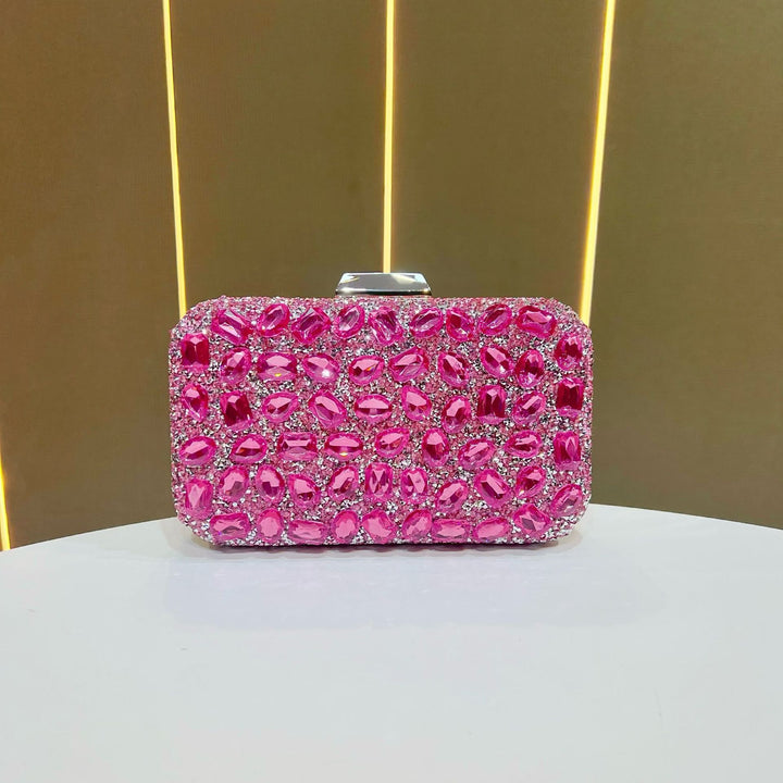 Glamorous Bejeweled Evening Clutch